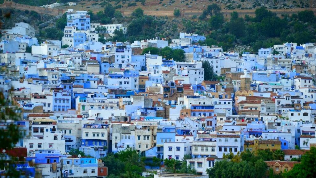 Chefchaouen blue city medina Morocco